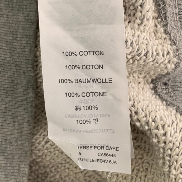 J.Crew Grey Heather Embellished Sweatshirt Size S - Picture 5 of 6